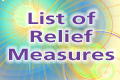 List of Relief Measures