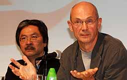 Pascal Lamy with John Tsang