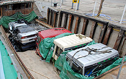 dismantled vehicles
