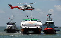 maritime search-and-rescue exercise