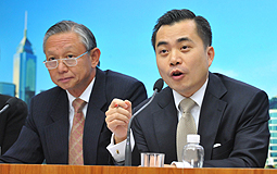 Ambrose Lee and Wong Yan Lung