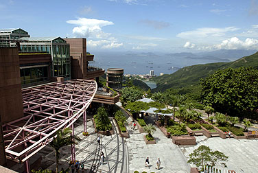 The Peak's commercial core