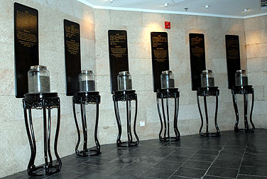 訓練餐廳外有關茶葉的介紹