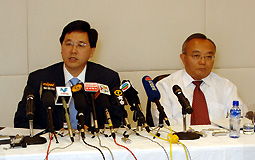 Stephen Lam and Lau Siu-kai 