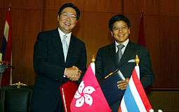 HK, Thai sign tax pact
