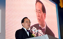 曾荫权在亚洲国际博览馆开幕典礼上致辞