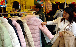 11月服裝銷售額按年增4%