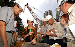 Housing Authority's visit