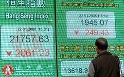 港股大幅下跌