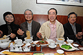 Henry Tang visits Causeway Bay