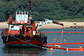 Anti-oil pollution drill