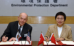 香港加州續簽空氣管理備忘錄