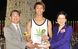 Chan Hing-tze, Ho Sin-fai and Florence Hui