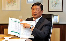 Major Sports Events Committee chairman Herman Hu