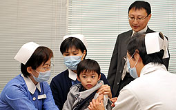 新型流感疫苗接種計劃首天運作