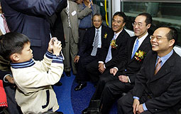 Ma On Shan Rail opening