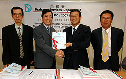 Sheung Wan drainage contract signed