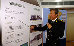 Timothy Tong briefs media on Shenzhen Bay Port check point