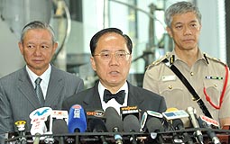 Chief Executive Donald Tsang