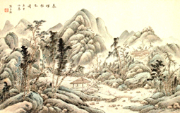 《春暉雅敘圖》