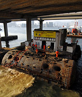 北角抽水站移離東區走廊水域