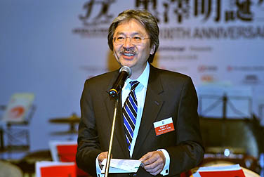 曾俊華出席「黑澤明誕生100周年紀代世界巡禮 --- 香港」開幕禮