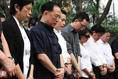 悼念馬尼拉人質事件死難者