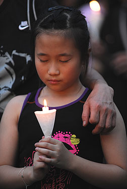 悼念馬尼拉人質事件死難者