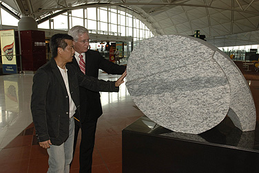 機場展出本地藝術品