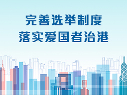 完善选举制度 落实爱国者治港 